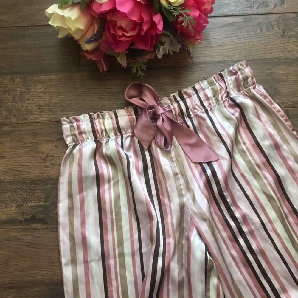 Alfani Satin Pajama Bottoms